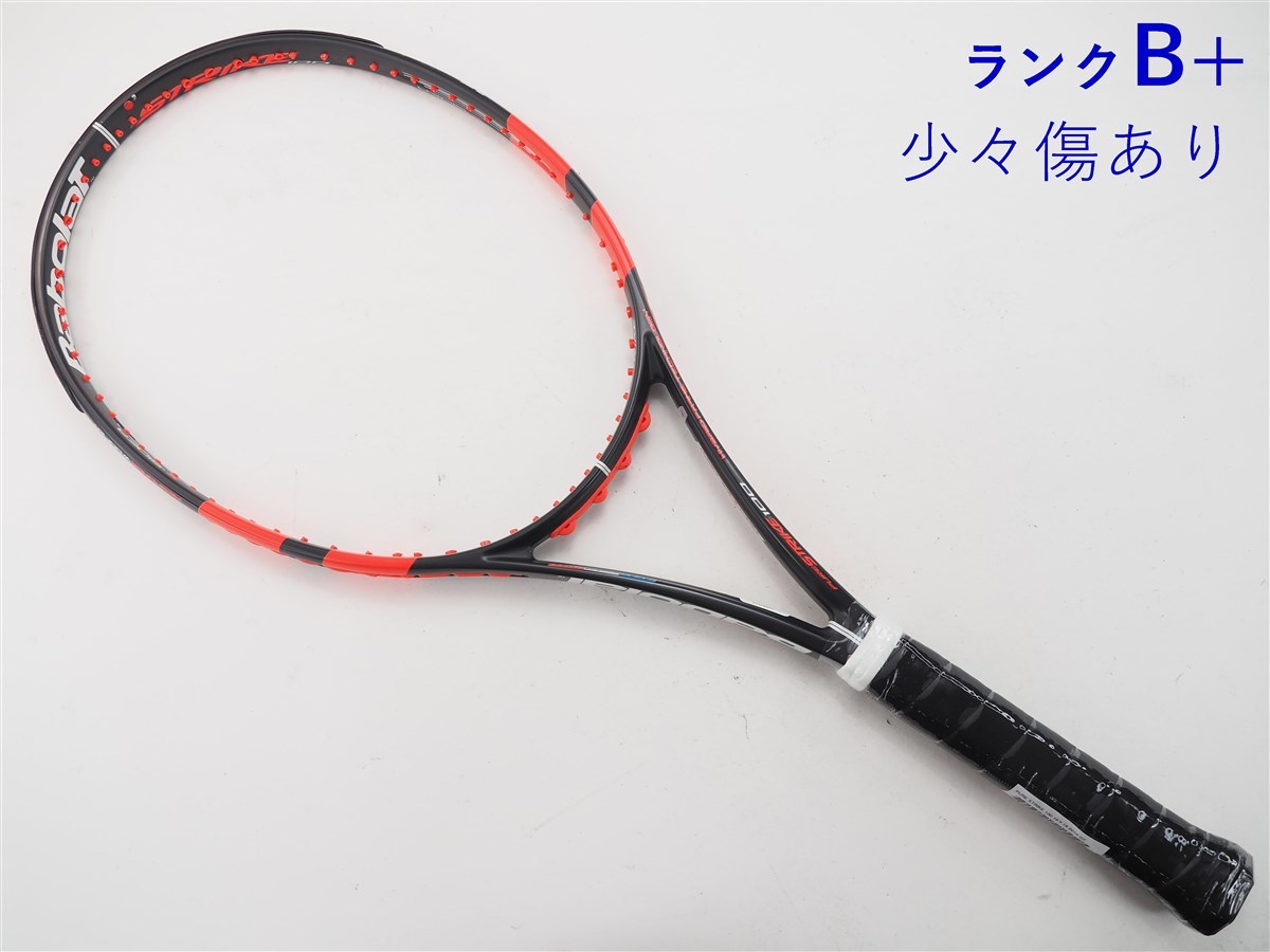 中古 テニスラケット バボラ ピュア ストライク 100 16×19 2014年モデル (G3)BABOLAT PURE STRIKE 100 16×19 2014_画像1