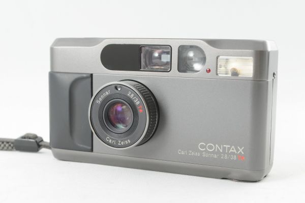極上品】CONTAX コンタックス T2 チタンブラック コンパクトフィルムカメラ #609