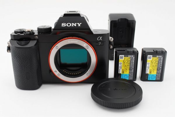極上品】SONY ソニー α7 ILCE-7 ボディ バッテリー・充電器付 #1023 極上品】SONY ソニー α7 ILCE-7 ボディ バッテリー・充電器付 #1023