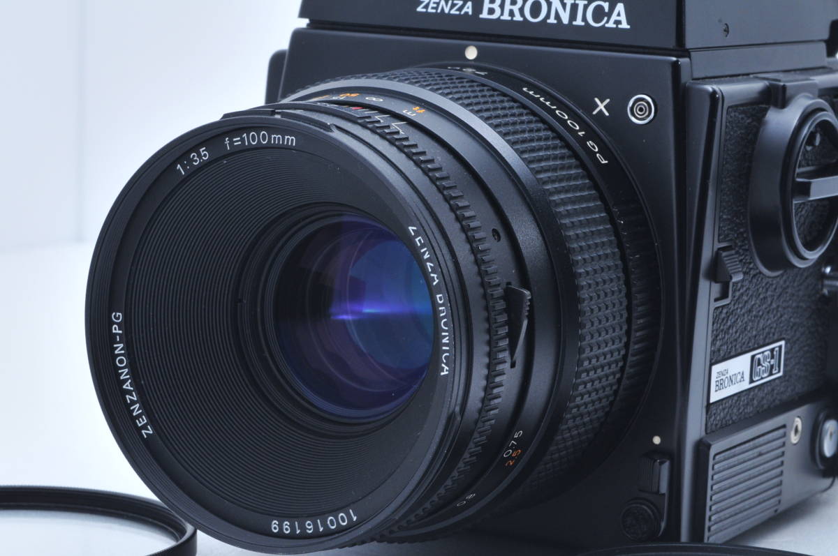 ZENZA BRONICA GS-1 PG 100mm F3.5 ゼンザブロニカ 中判レンズ