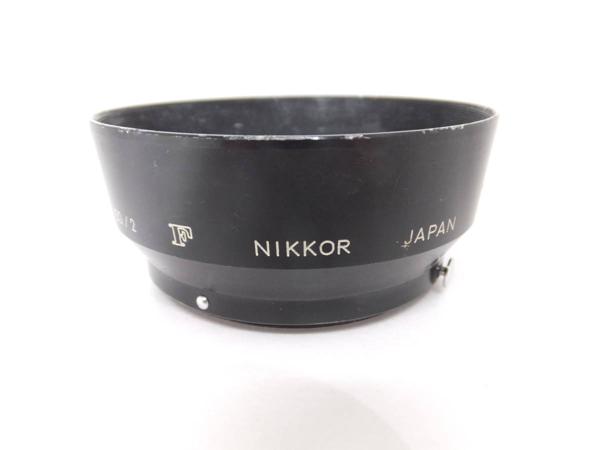 L211 ニコン Nikon メタルフード NIKKOR 50mm f2 F刻印 カメラレンズアクセサリー クリックポスト_画像1