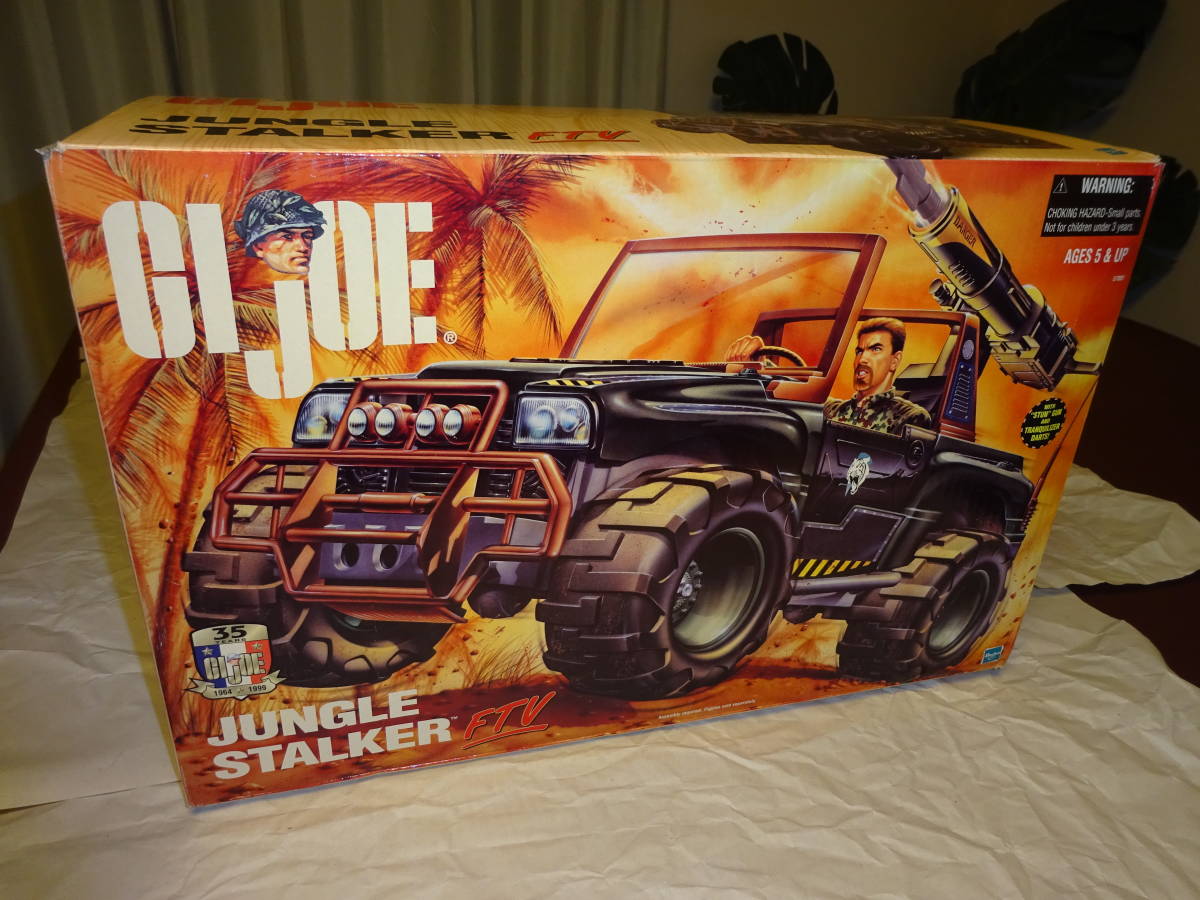 おすすめ G.I.JOE(G.I.ジョー) JUNGLE STALKER FTV ジャングル・ストライカーFTV 未開封・新品 Hasbro(ハズブロー) G.I.ジョー