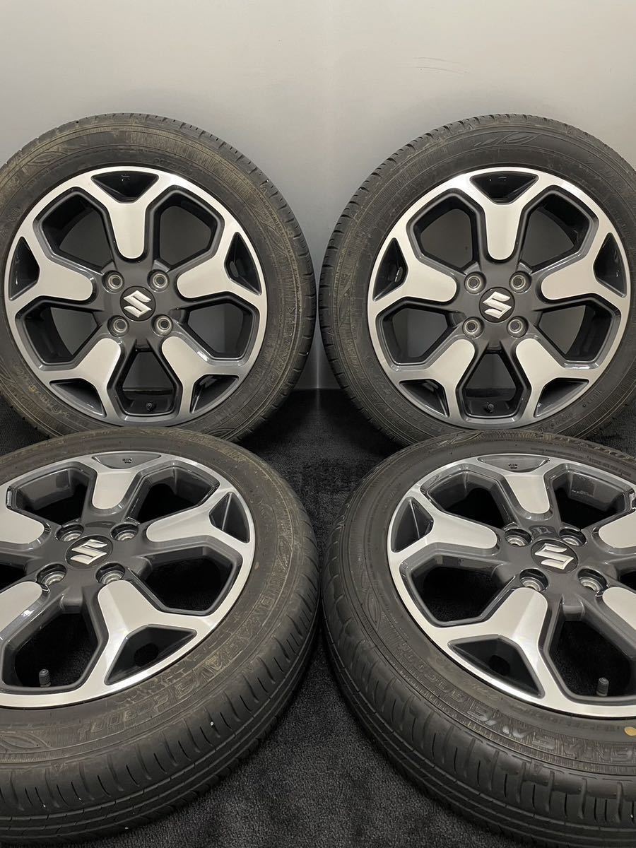 165/60R15 DUNLOP/ENASAVE EC300+ 21年 スズキ ハスラー 純正 アルミ