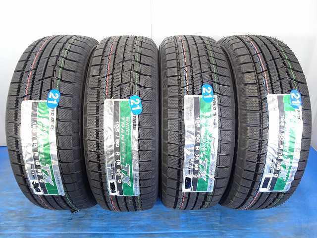 数量限定【福島発】195/60R16 89Q★新品 正規品トーヨー WINTER TRANPATH TX 2021年 4本 スタッドレス【送料無料】FUK-TY0049★冬_画像2