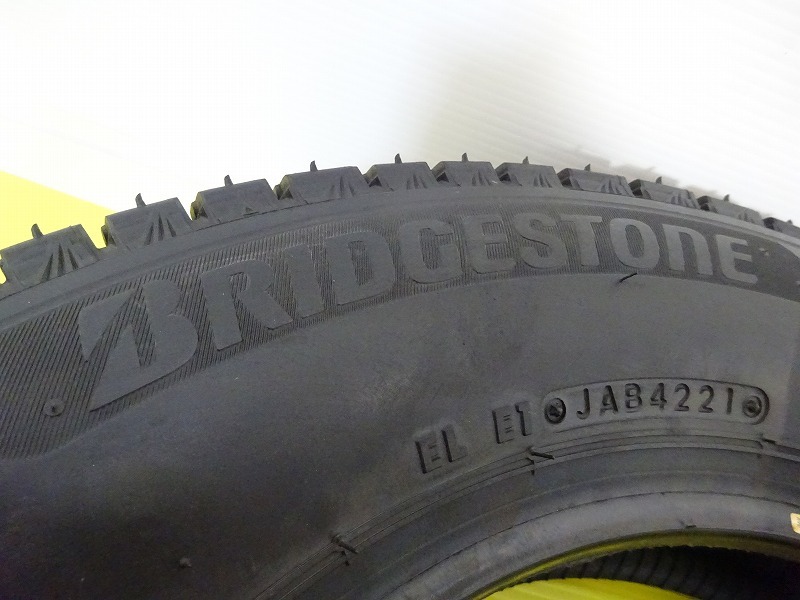 ブリヂストン BLIZZAK VRX3 145/80R13 75Q★9.5分山 2021年製 1本 スタッドレス 冬【送料無料】AOM-K0385 青森_画像7