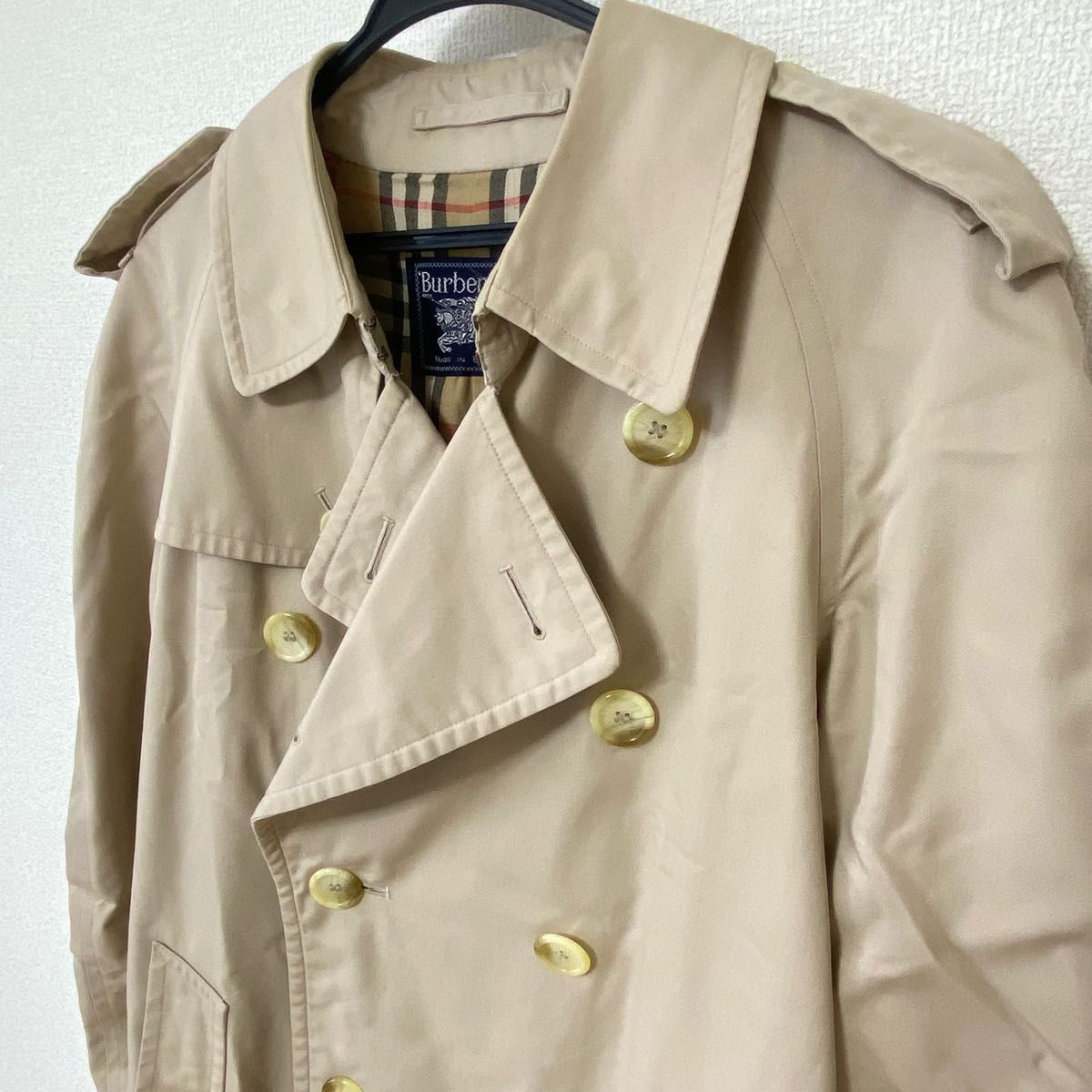 Old Burberrys トレンチコート ノバチェック L〜LL相当 Old Burberrys トレンチコート ノバチェック L〜LL相当