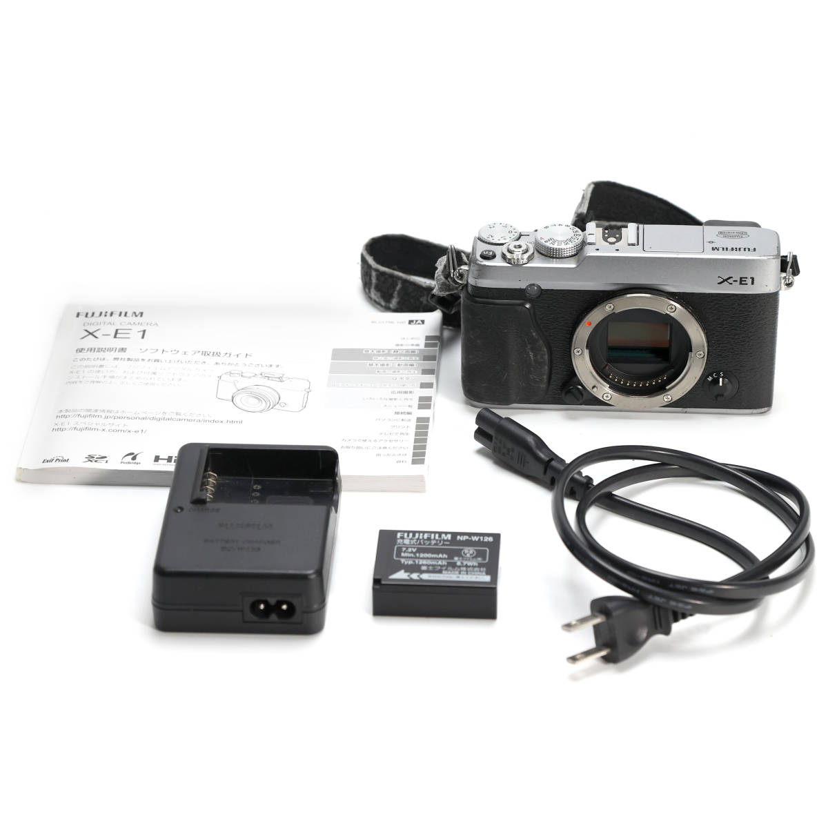 今すぐ購入安い FUJIFILM XーE1 富士 フィルム ブラックボディーのみ