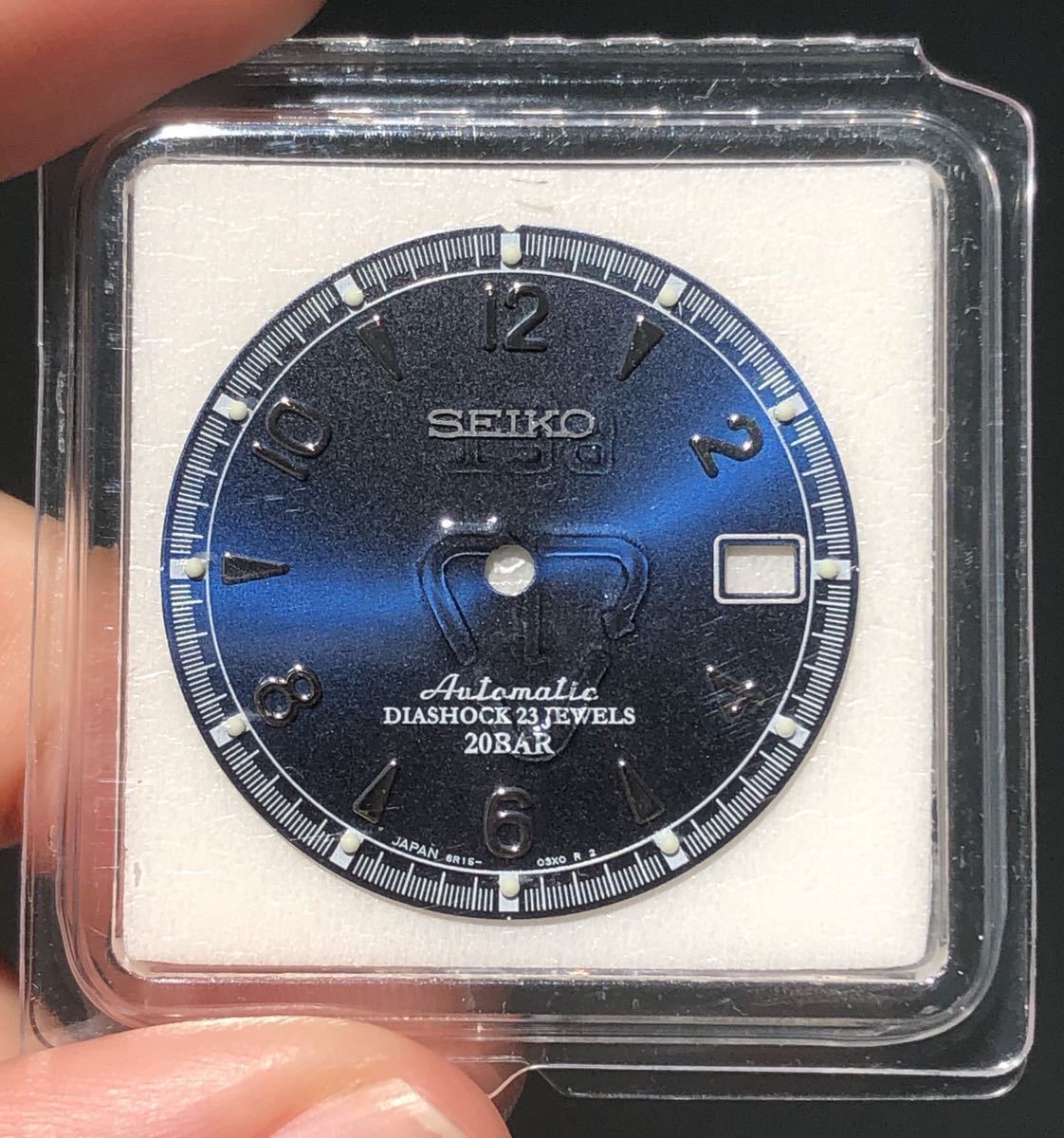【未使用新品】SEIKO セイコー 海外限定モデル SPB089 ブルーアルピニスト 純正部品 SARB017換装用部品 文字盤 針
