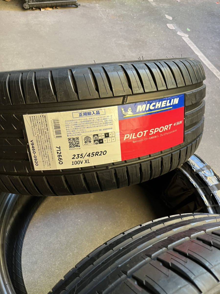 見事な創造力 マットブラックミシュラン パイロットスポーツ4SUV
