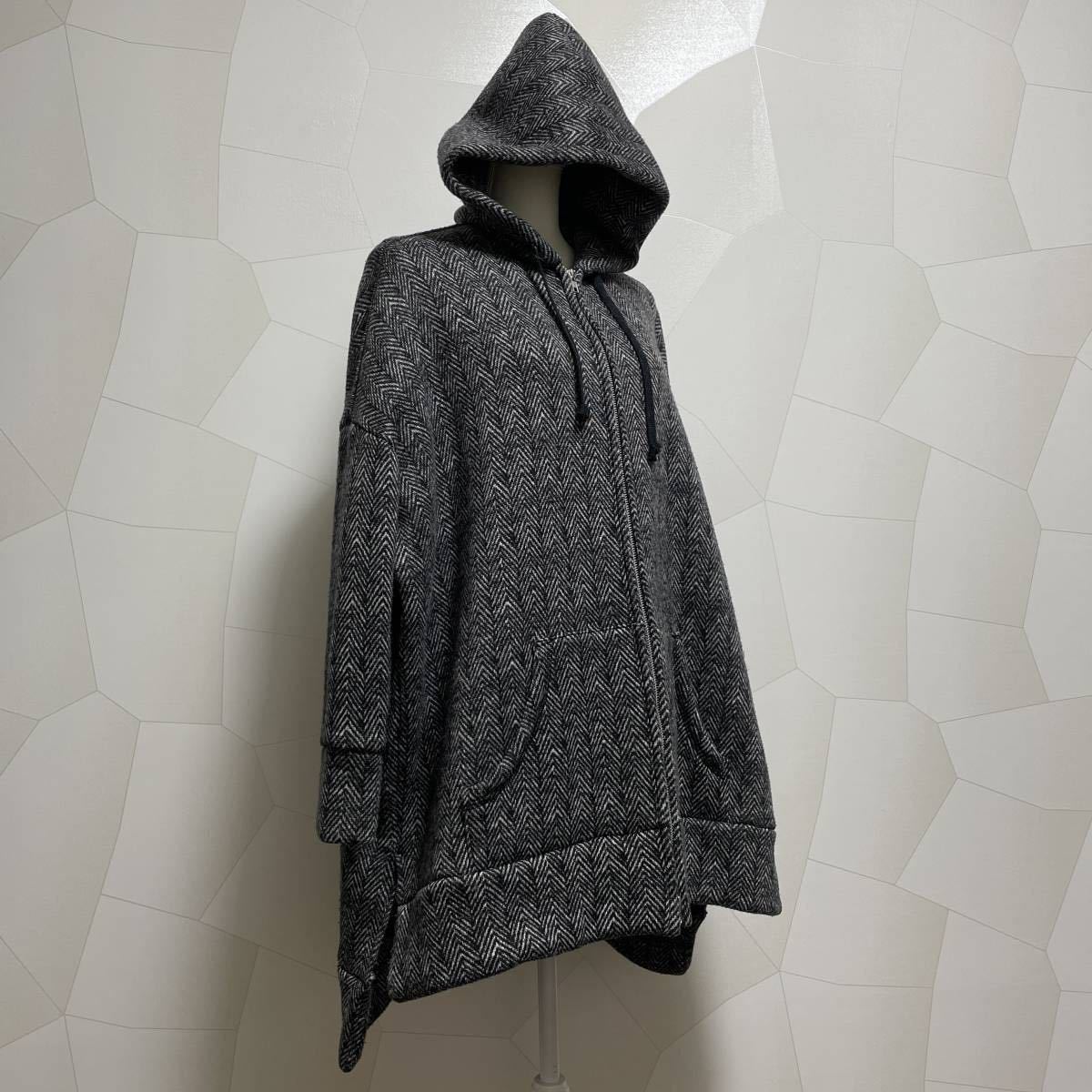交渉可】ワイズ/Y's YU-C42-902刺繍ロングジャケット スーツ ヨウジ