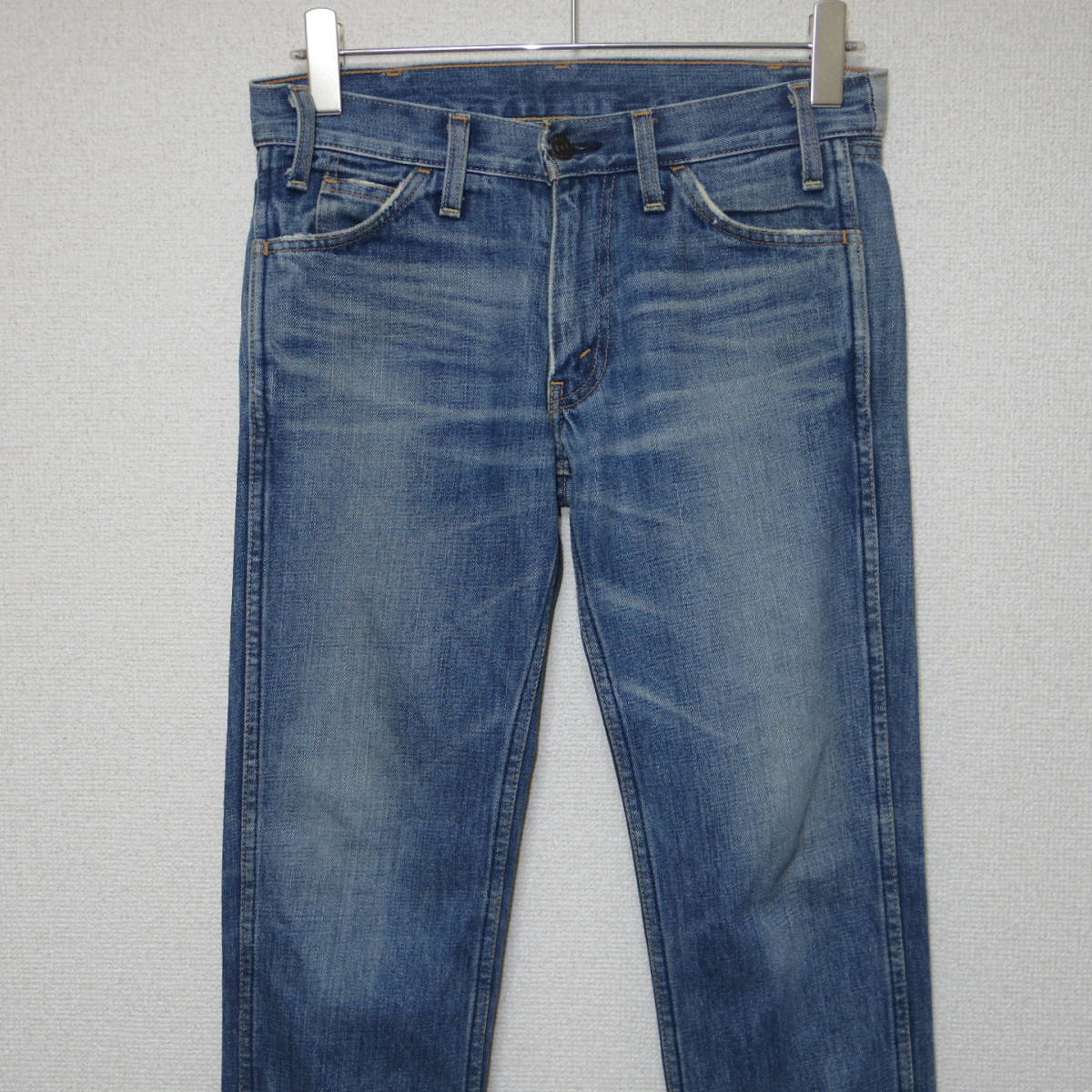 LEVI'S LVC リーバイス■606 68606 ローライズ スリム デニム パンツ■w29 TALON ビンテージ 加工 復刻 オレンジタブ■テーパード 60s 70s_画像3