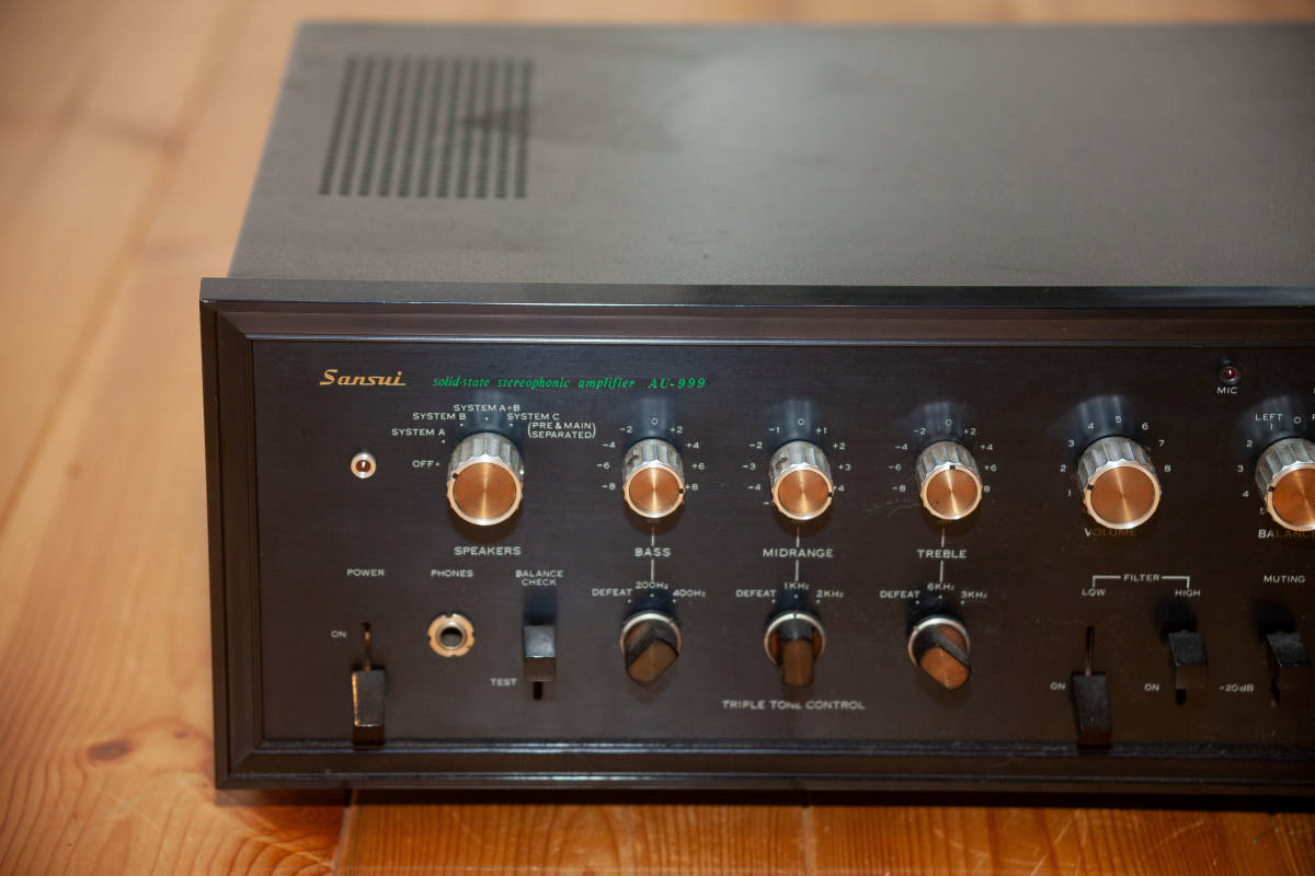 SANSUI サンスイ AU-999 プリメインアンプ ジャンク - JChere雅虎拍卖代购