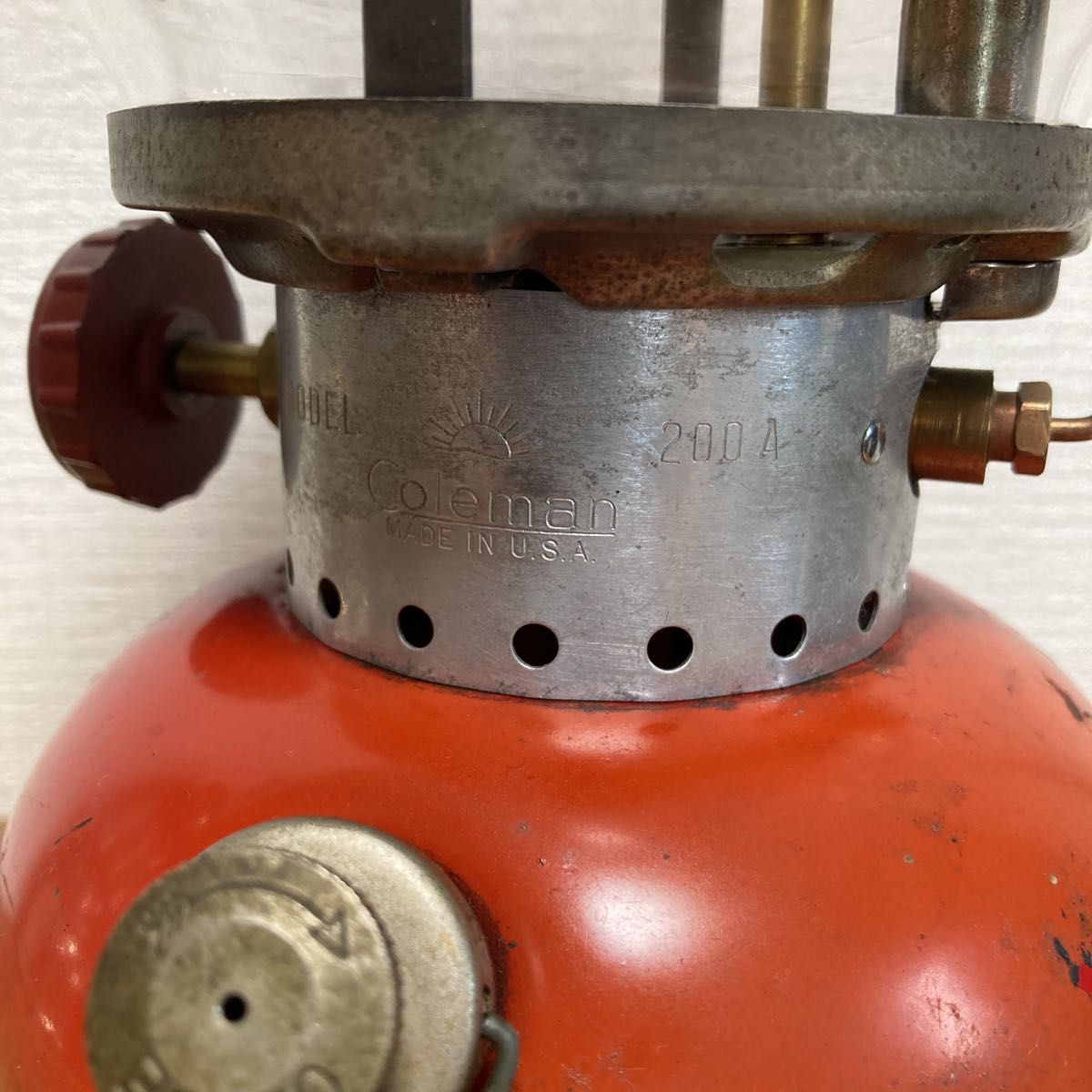 コールマン ランタン 200A USA 1963年3月製造 coleman lantern pyrex