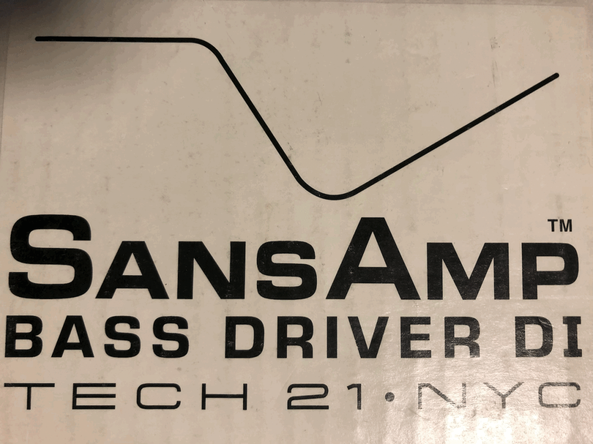 初期型 TECH21 SANSAMP BASS DRIVER DI サンズアンプ ベースドライバー_画像1