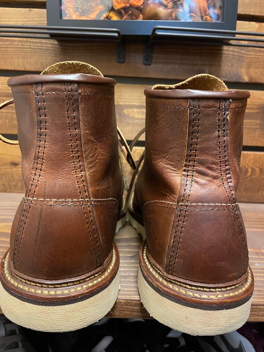 美品】レッドウィング 1907 カッパー ラフアンドタフ 8 1/2D RED WING