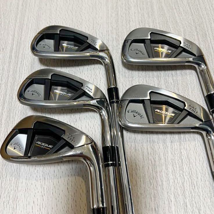 キャロウェイ(CALLAWAY)ROGUE ST MAX FAST アイアンセット 850 NEO S CPCallaway ROGUE ST MAX FAST アイアン5本