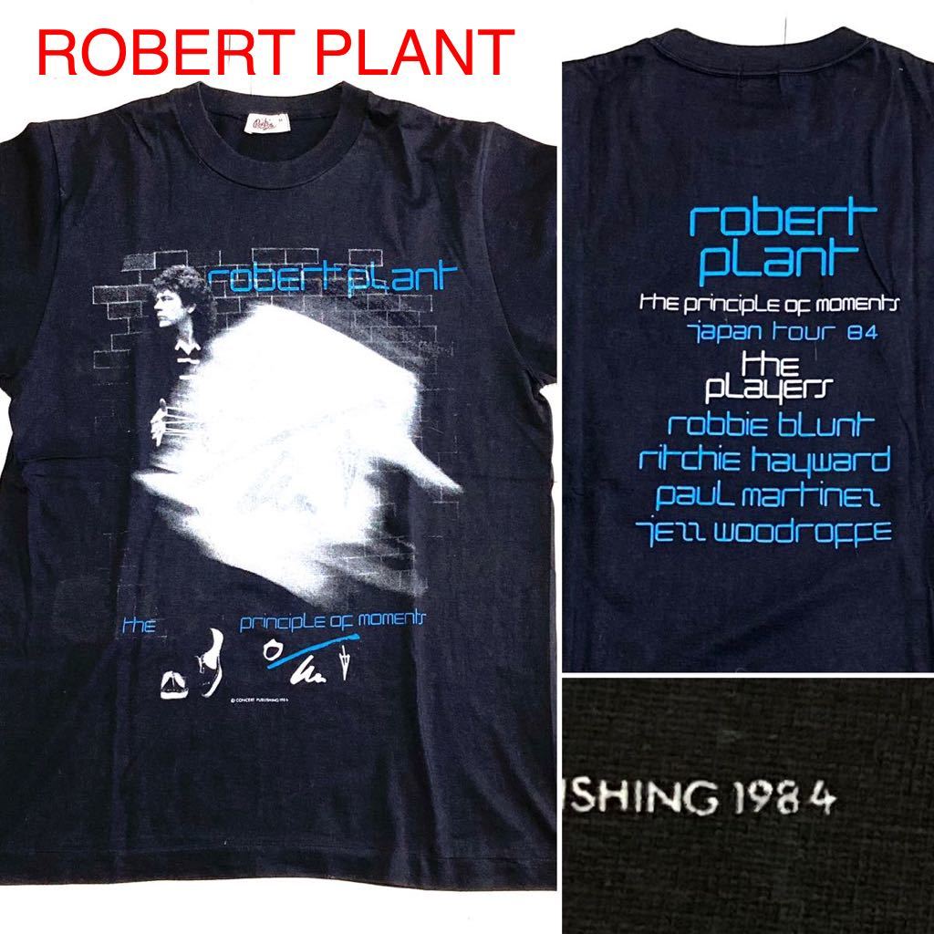 デッドストック　当時物80sビンテージ　バンドTシャツ　ロバートプラント　ROBERT PLANT LED ZEPPELIN レッドツェッペリン　BLACK SABBATH_画像1