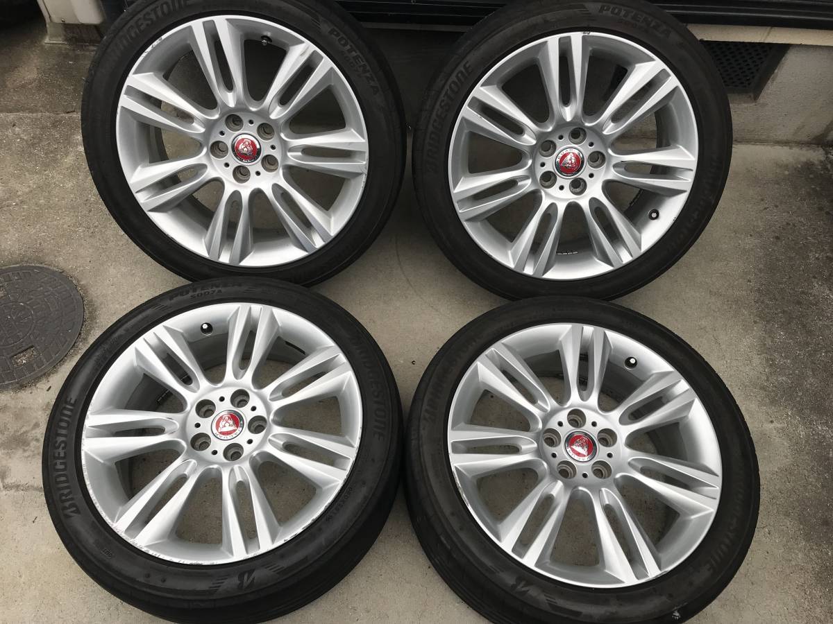 即決・希少>ジャガー XE 純正 18インチ 4本セット 7.5J+46 BS 即決・希少>ジャガー XE 純正 18インチ 4本セット 7.5J+46 BS