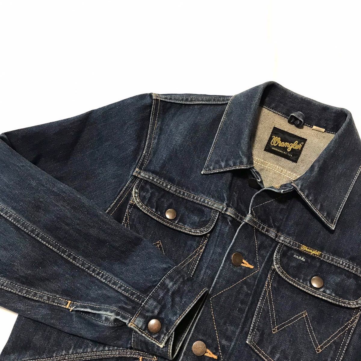 漢が辿り着く1着 90年代 Wrangler ラングラー デニムジャケット 漢が辿り着く1着 90年代 Wrangler ラングラー デニムジャケット