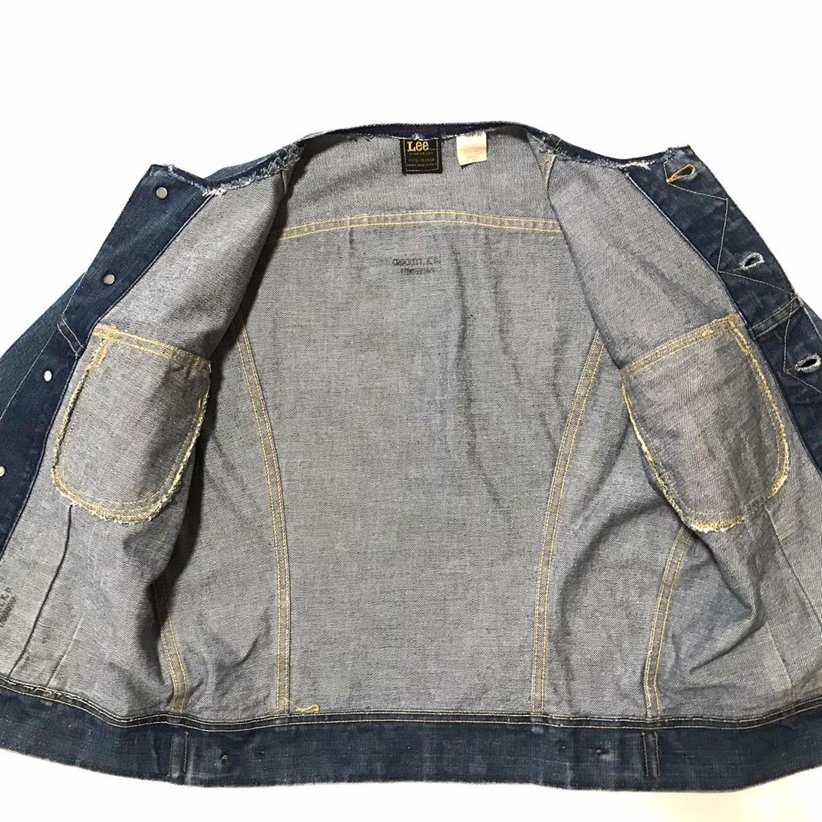 漢のオシャレ 70s' Lee リー デニムジャケット USA製 S 36 G 漢のオシャレ 70s' Lee リー デニムジャケット USA製 S 36 G
