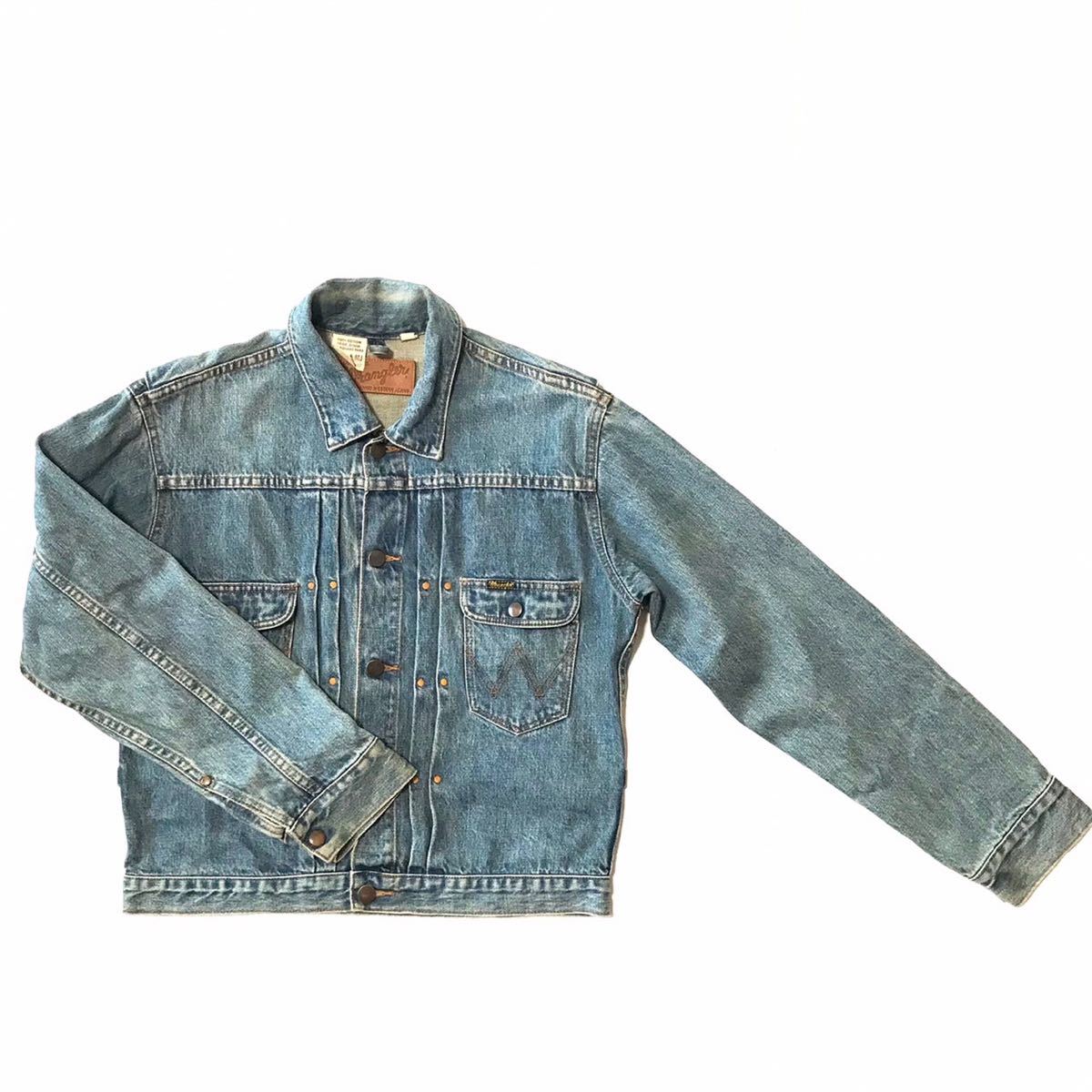 オシャレの立役者90年代 Wrangler ラングラー デニムジャケットGジャン