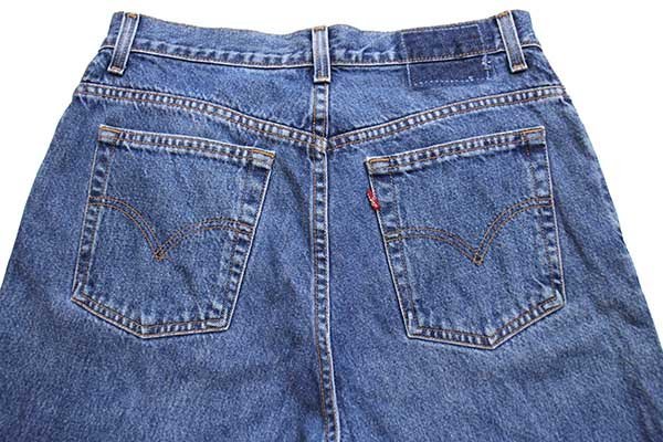 ★90s メキシコ製 Levi'sリーバイス 550 デニムパンツ w33★SDP1935 オールド ビンテージ ジーンズ テーパード バギー ワイド ルーズ_画像5