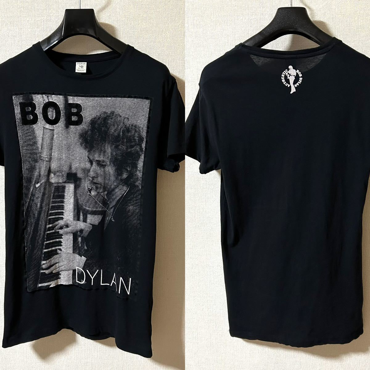 Sサイズ！ボブディラン 古着半袖Tシャツ 黒 BOB DYLAN