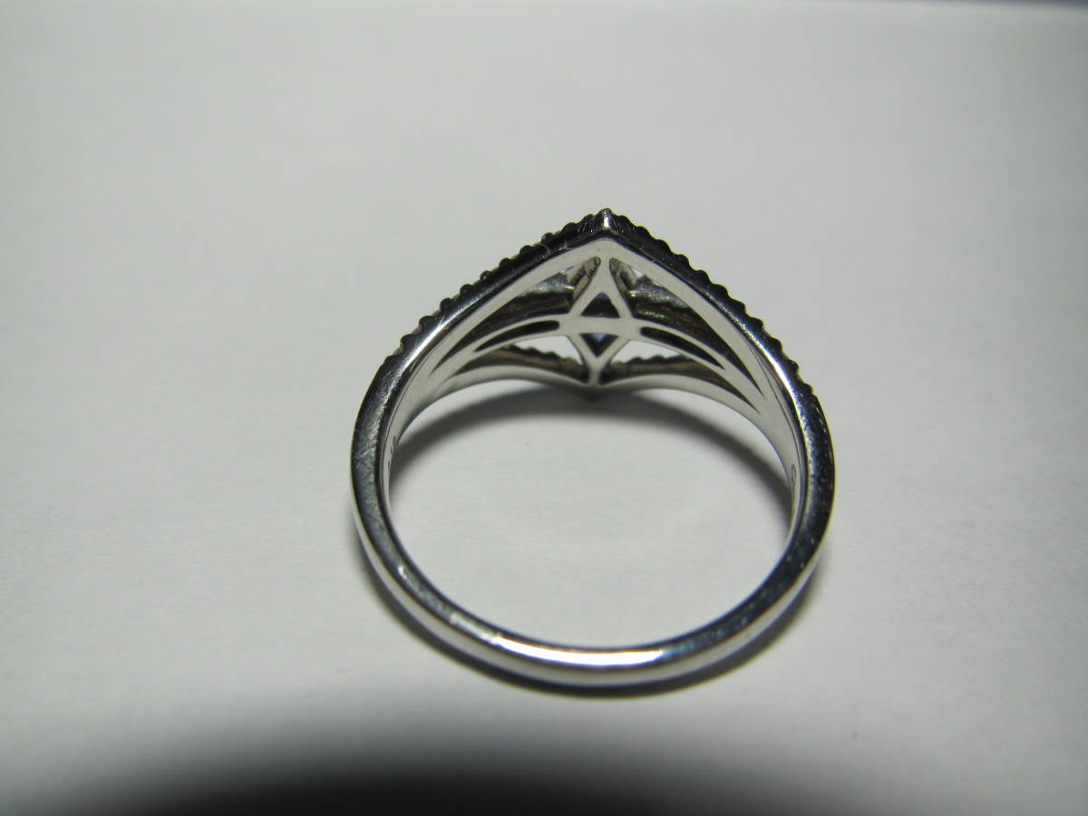 ☆STAR JEWELRY スタージュエリー リング Pt950 DIAMOND&TANZANITE