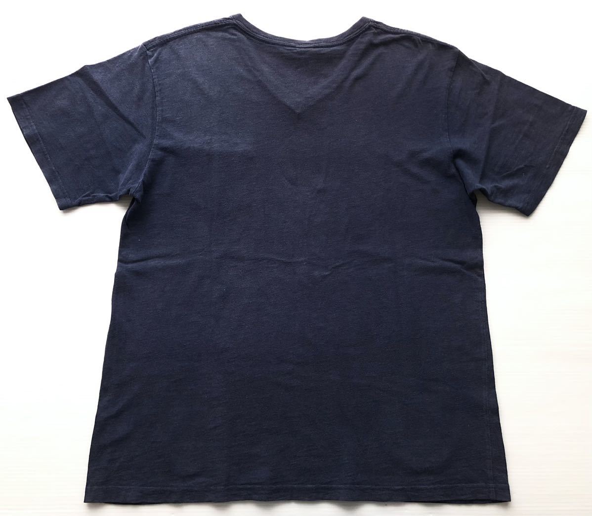 大きいサイズ XL エドウィン Vネック デニムポケット Tシャツ 半袖　　EDWIN 早2255_画像2