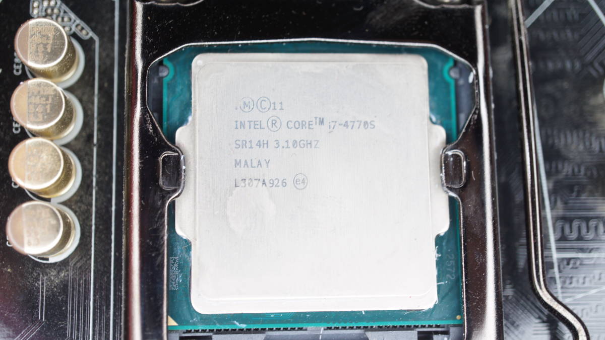 最低価格の 【LGA1150・TDP65W・フルスペックコア】 Intel i7-4770s