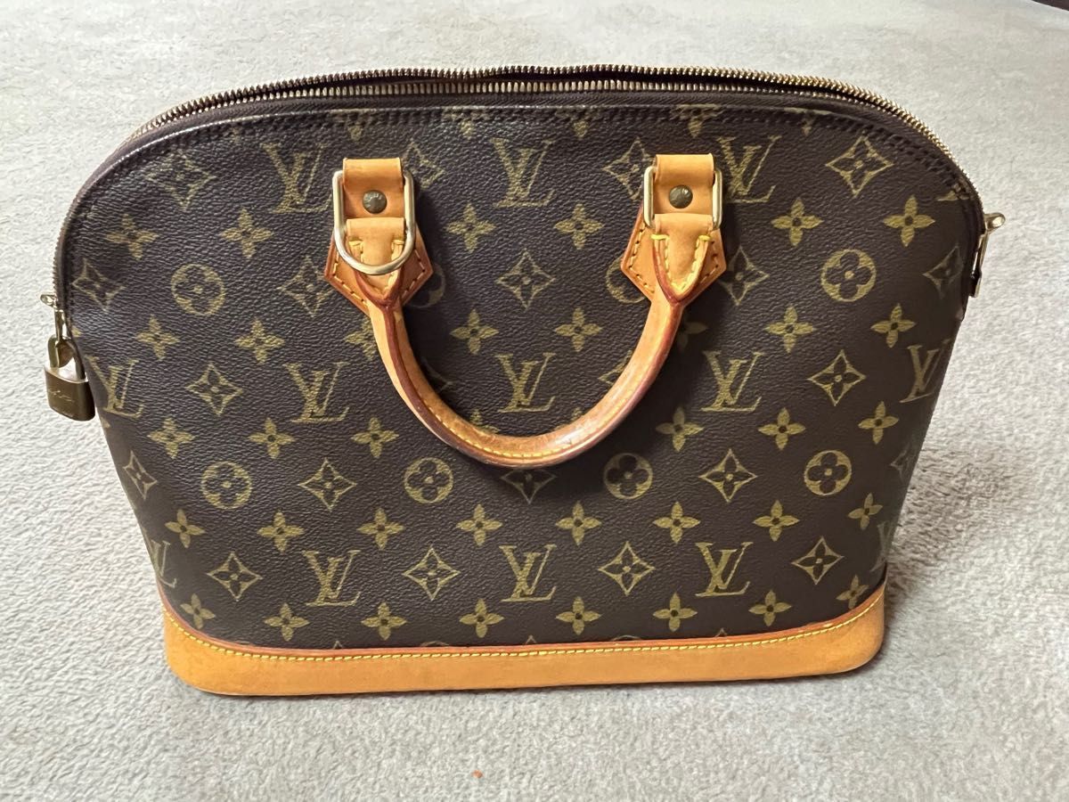 ルイヴィトン LOUIS VUITTON アルマ ハンドバッグ モノグラム