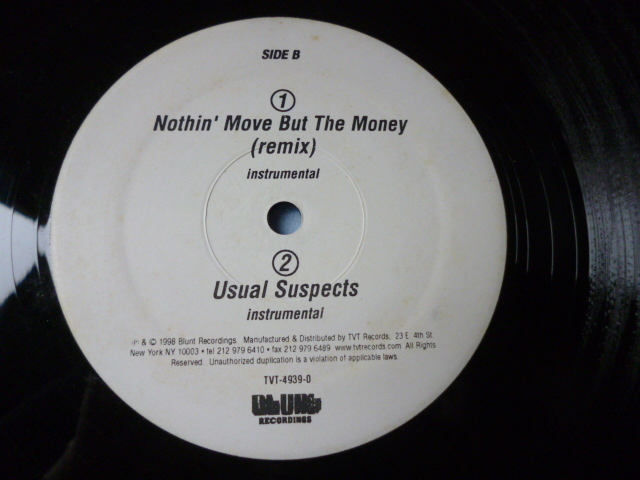 Mic Geronimo / Nothin' Move But The Money (Remix) 試聴可　オリジナル盤 スムース・メロウHIPHOP _画像4