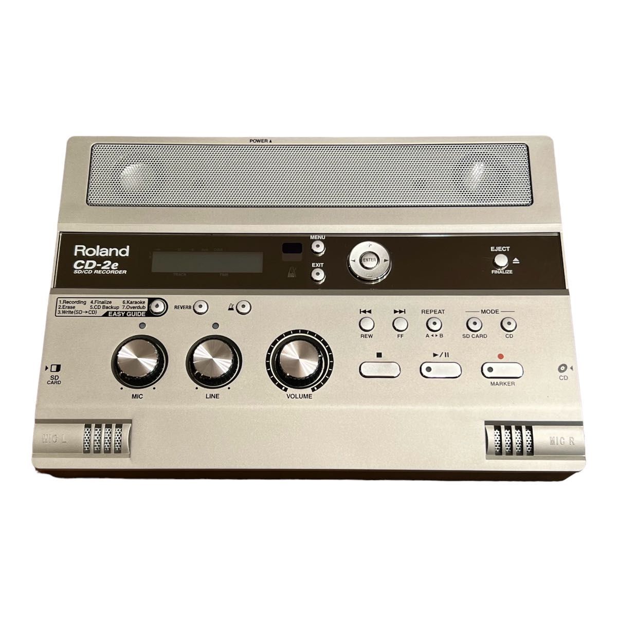 Roland CD-2e SD/CD Recorder レコーダー ローランド 美品 動作確認済 付属品有