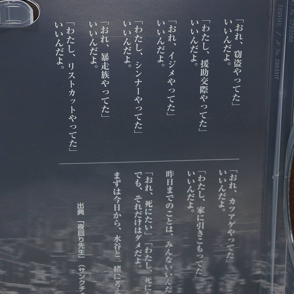 夜回り先生 水谷修メッセージ「いいもんだよ、生きるって」 ＜2005年／日本（NHK）＞　出品管理Ｂ_画像5