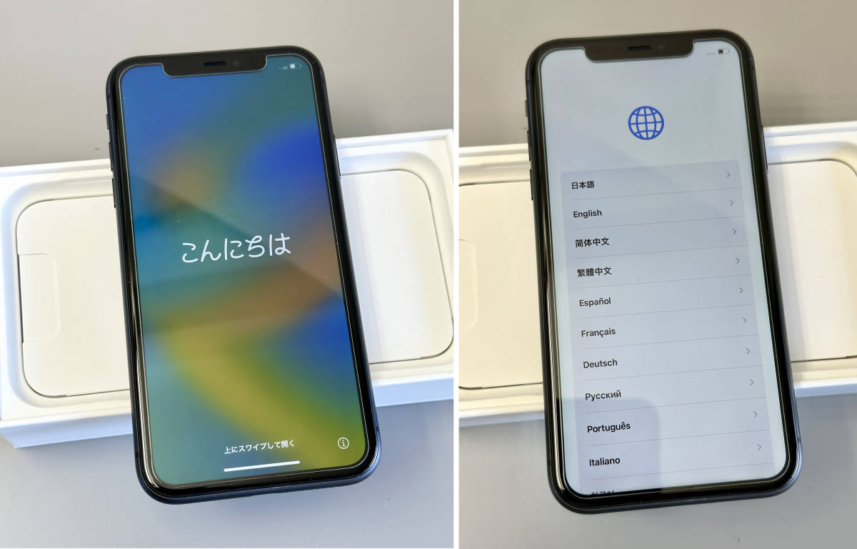 美品】海外版 iPhone 11 128GB ブラック SIMフリー 元箱付き 全付属品