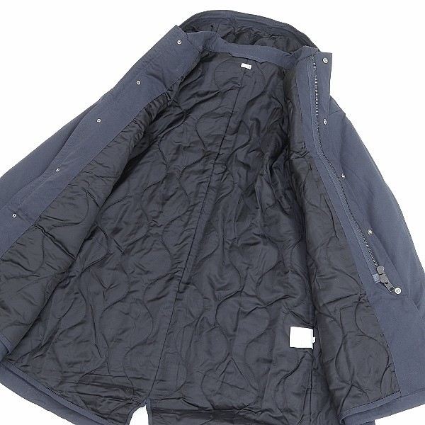 新品 21AW●SEQUEL シークエル FISHTAIL JACKET フィッシュテール ジャケット コート 紺 ネイビー L_画像4