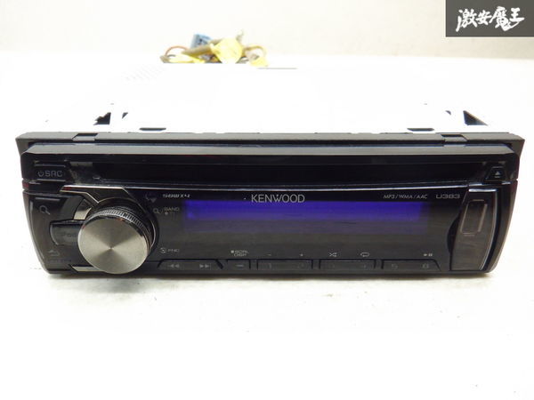 KENWOOD ケンウッド CD USB デッキ プレイヤー オーディオ レシーバー U383D ジャンク 棚 C2Fの画像4