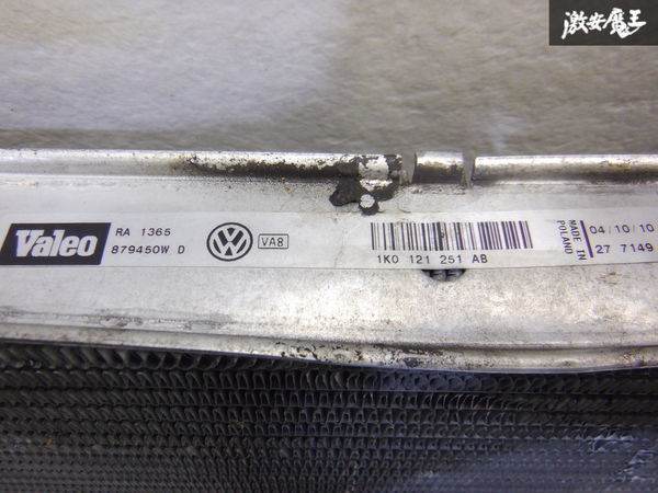 VW Volkswagen оригинальный ABA-AUCHH Golf 7 GTI радиатор радиатор одиночный обычный полки E3C