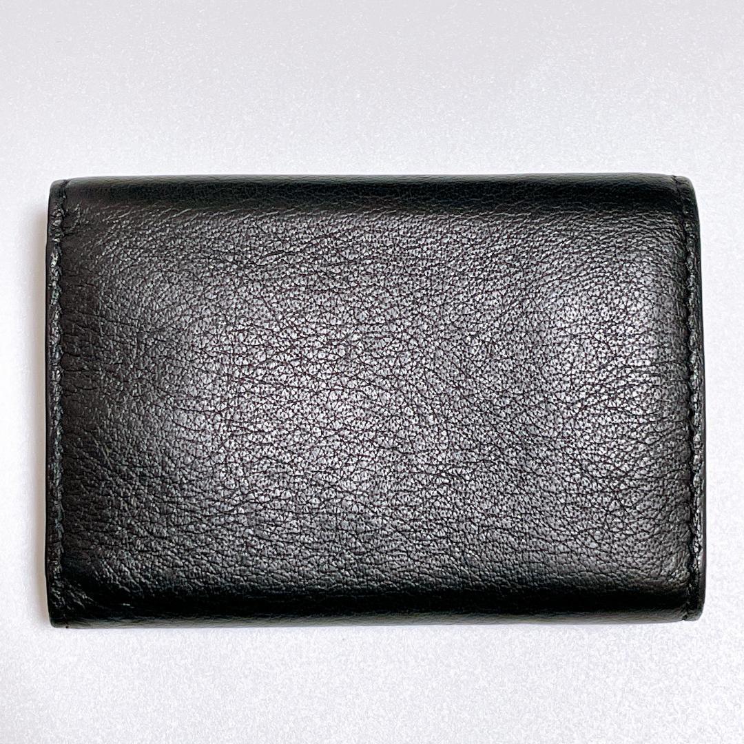 バレンシアガ 504564 ペーパーミニ コンパクトウォレット 三つ折り財布
