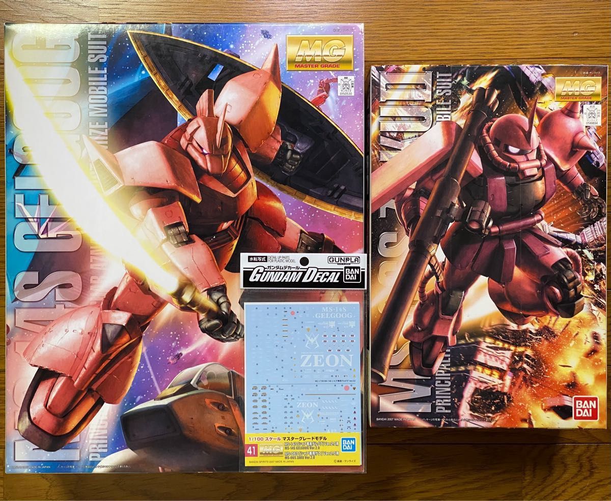 MG MS-14S シャア専用ゲルググ MS-06S シャア専用ザク Ver 2 0 MG MS-14S シャア専用ゲルググ MS-06S シャア専用ザク Ver 2 0