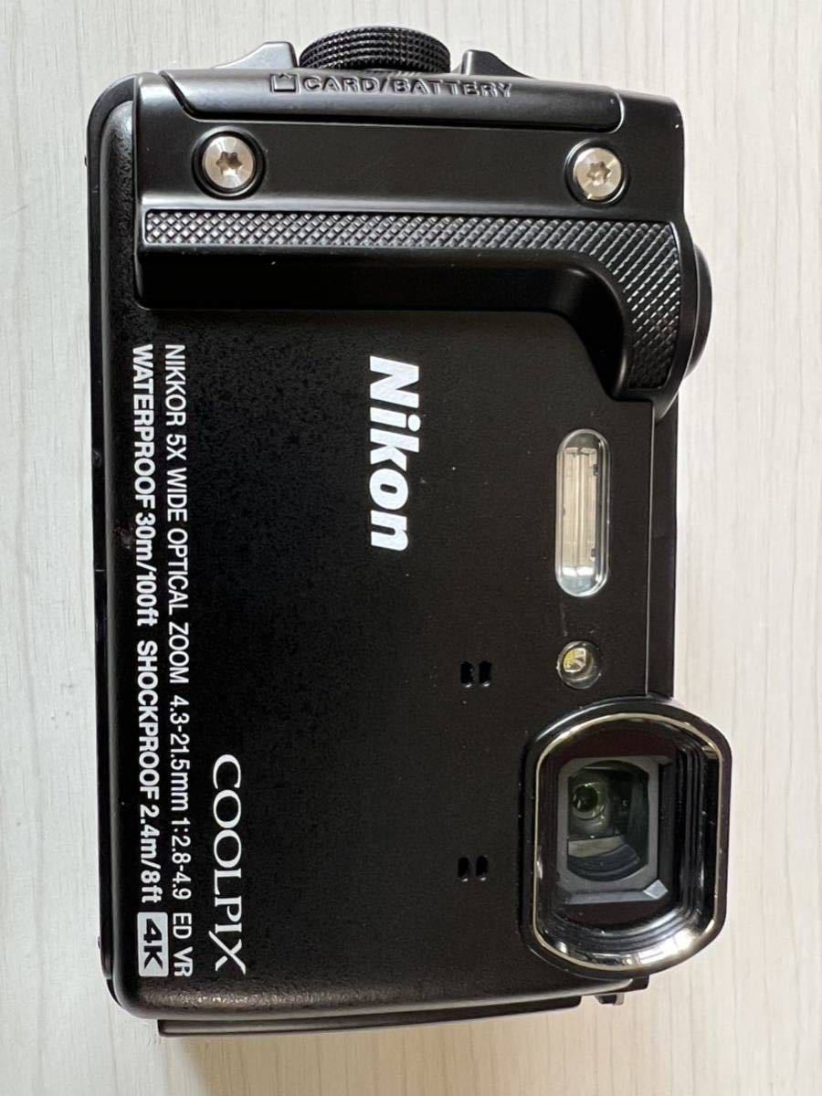 Nikon デジタルカメラ COOLPIX W300 BK クールピクス 1605万画素