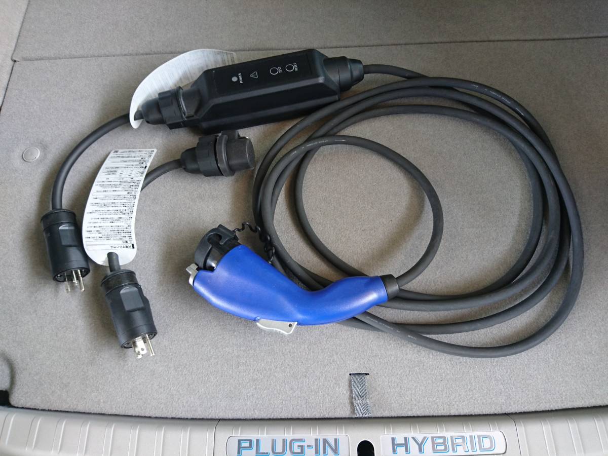  home use 100V charge possible!H24 Prius PHV-G xenon original HDD navi TV back monitor vehicle inspection "shaken" H31.3