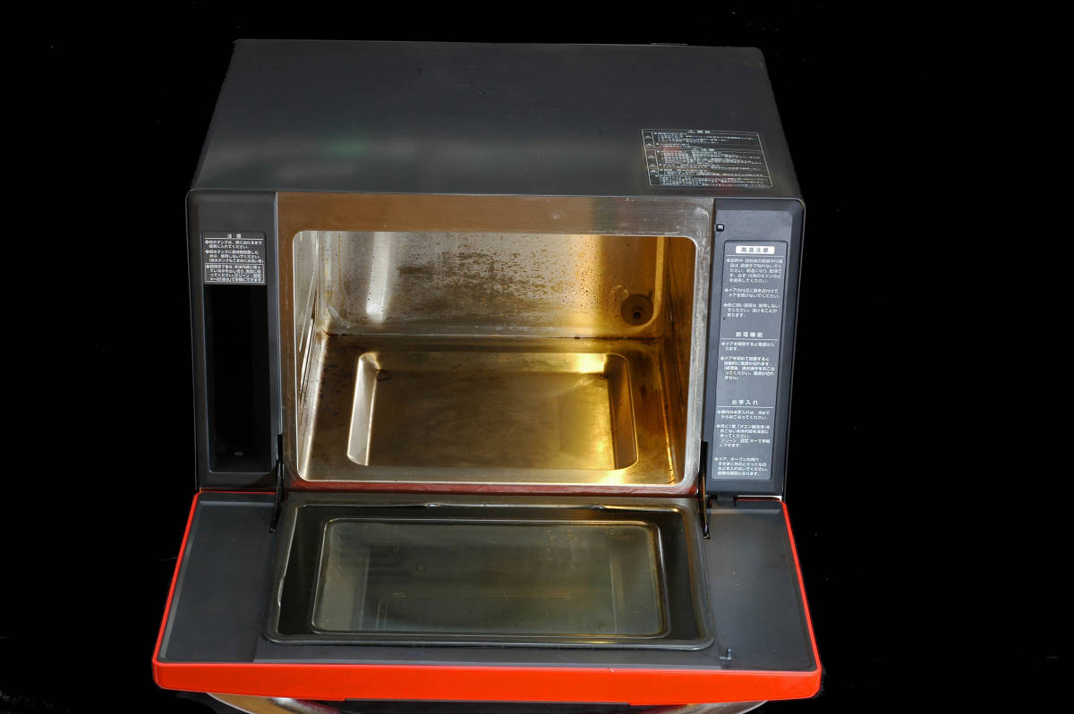 [Delivery Free][Rare color]2004 SHARP Water Oven First Model AX-HC1-R Rare Red 初代ウォーターオーブン AX-HC1-R レッド[tag6666]_画像2