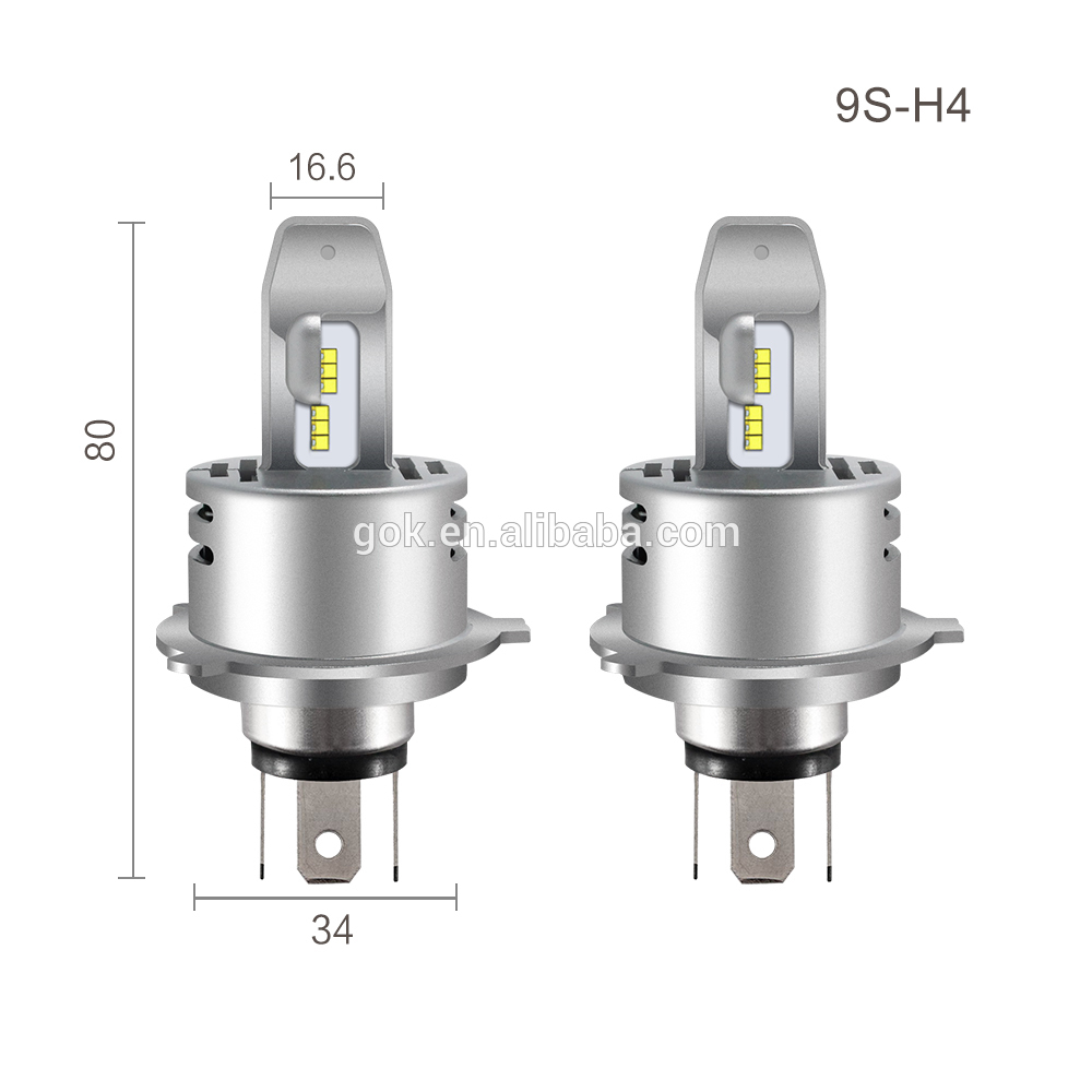     原文:JB23W ジムニー ◎送料無料 H4 LEDヘッドライト ワンタッチ取付　PHILIPS製 16000LM HI/LO 車検対応　h3d・h3c/H7/hb3　h1/hb4　h11/h8/h16