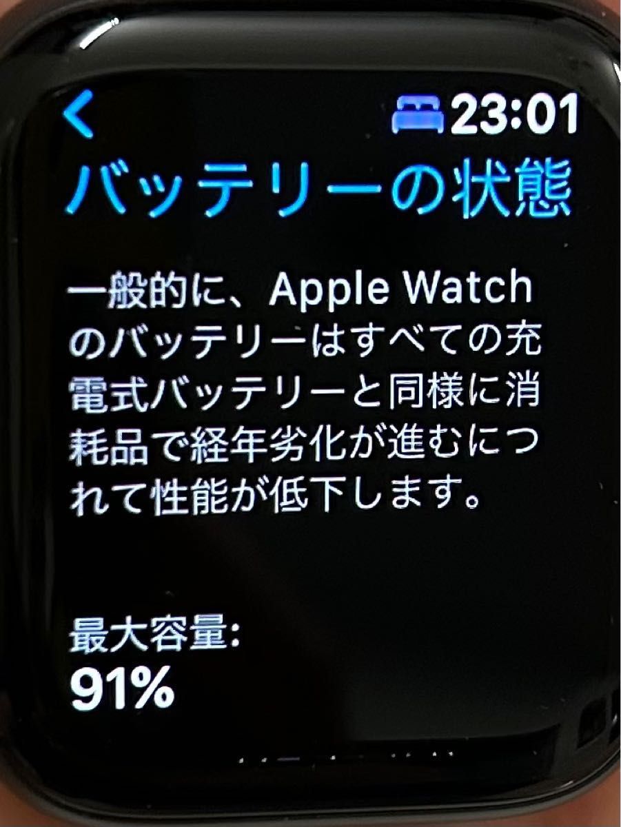 Apple Watch Series5 NIKE スペースグレイ アルミニウムケース 44mm