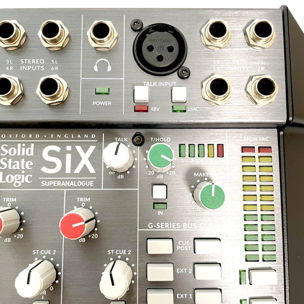 美品】SSL SiX Solid State Logic ソリッドステートロジック 美品】SSL SiX Solid State Logic ソリッドステートロジック