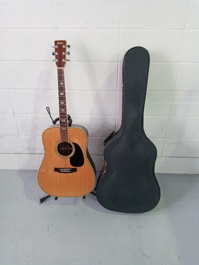 0 Takamine acoustic guitar Elite TW-60 junk /TAKAMINE /akogi/ Fork guitar 