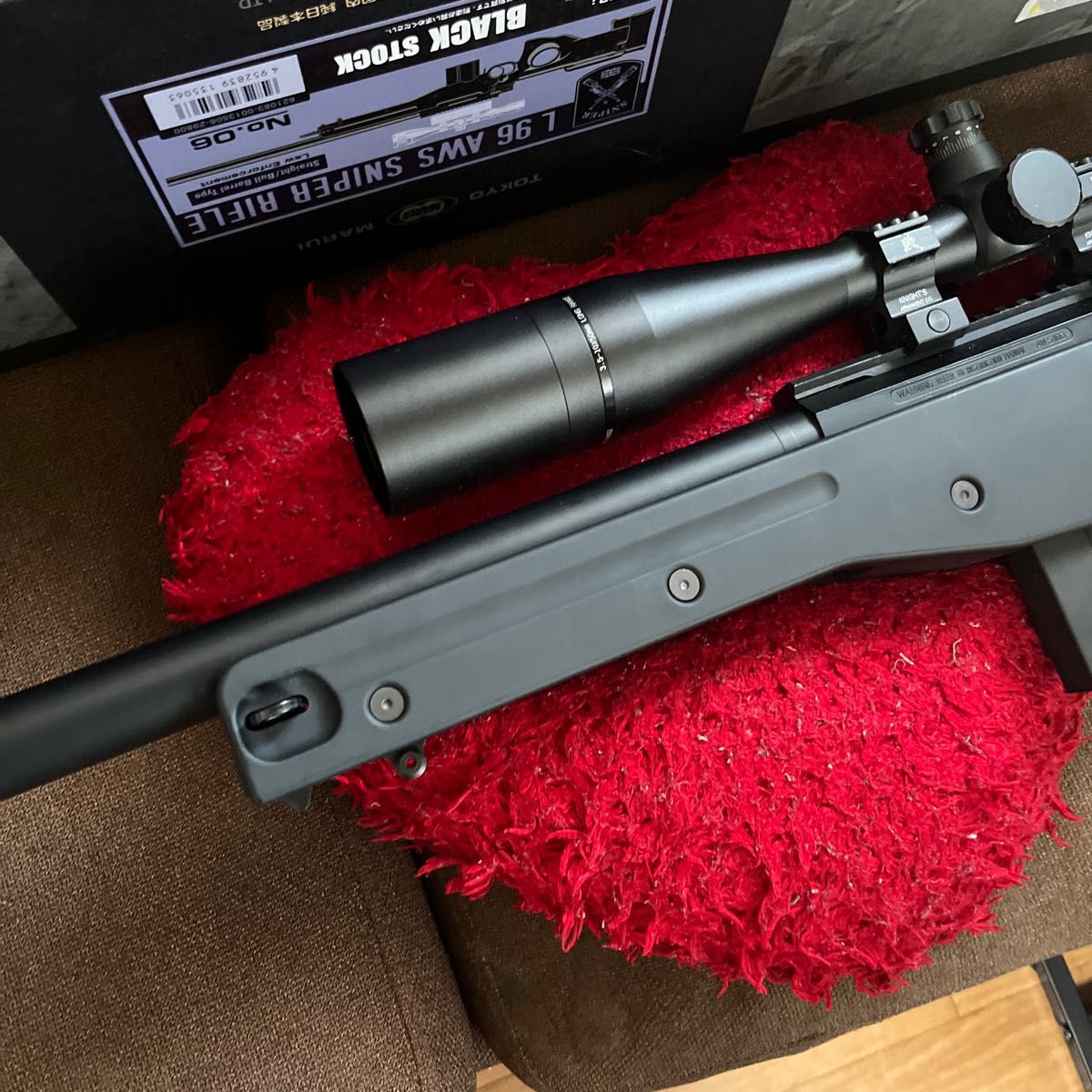 東京マルイ L96 AWS ブラック スコープ付き スナイパーライフル 東京マルイ L96 AWS ブラック スコープ付き スナイパーライフル