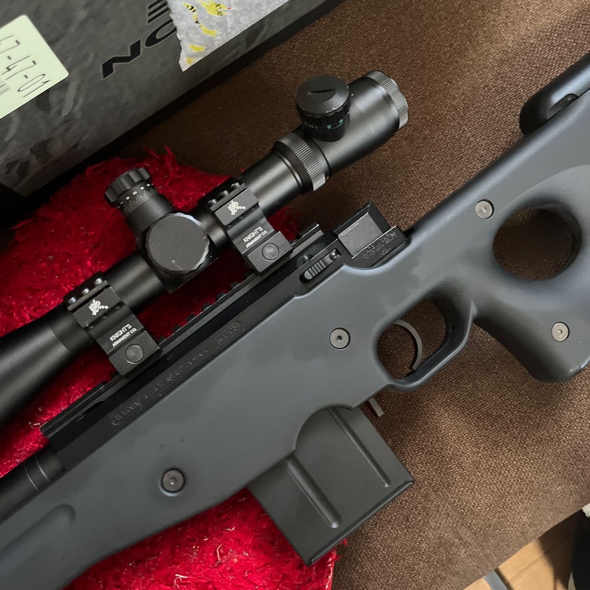 東京マルイ L96 AWS ブラック スコープ付き スナイパーライフル 東京マルイ L96 AWS ブラック スコープ付き スナイパーライフル