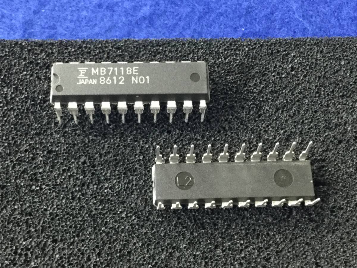MB7118-E【即決即送】富士通 プログラマブル ROM IC [298ToK/276007M] Fujitsu Schottky Programmable ROM IC 2個_画像1